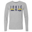 Nikola Jokic Men's Long Sleeve T-Shirt | 500 LEVEL