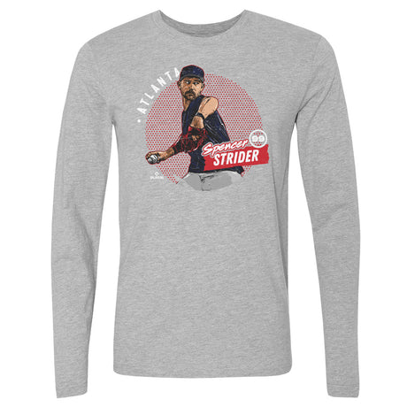Spencer Strider Men's Long Sleeve T-Shirt | 500 LEVEL