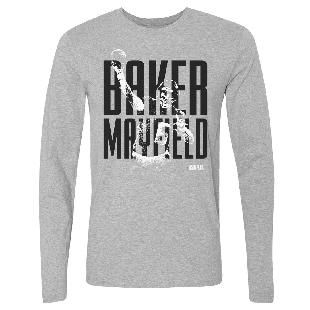 Baker Mayfield Men's Long Sleeve T-Shirt | 500 LEVEL