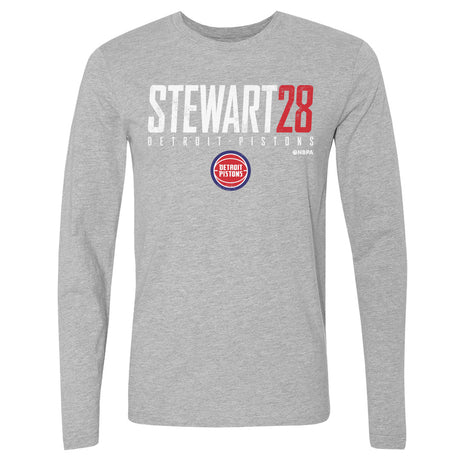 Isaiah Stewart Men's Long Sleeve T-Shirt | 500 LEVEL