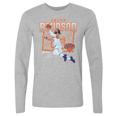 Jalen Brunson Men's Long Sleeve T-Shirt | 500 LEVEL