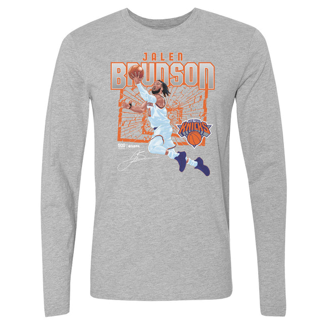 Jalen Brunson Men's Long Sleeve T-Shirt | 500 LEVEL