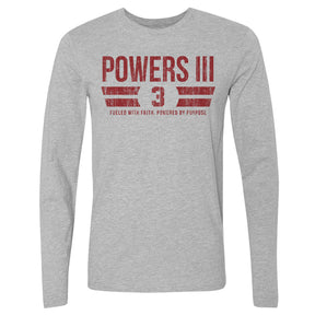 Reggie Powers III Men's Long Sleeve T-Shirt | 500 LEVEL