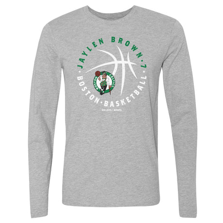 Jaylen Brown Men's Long Sleeve T-Shirt | 500 LEVEL