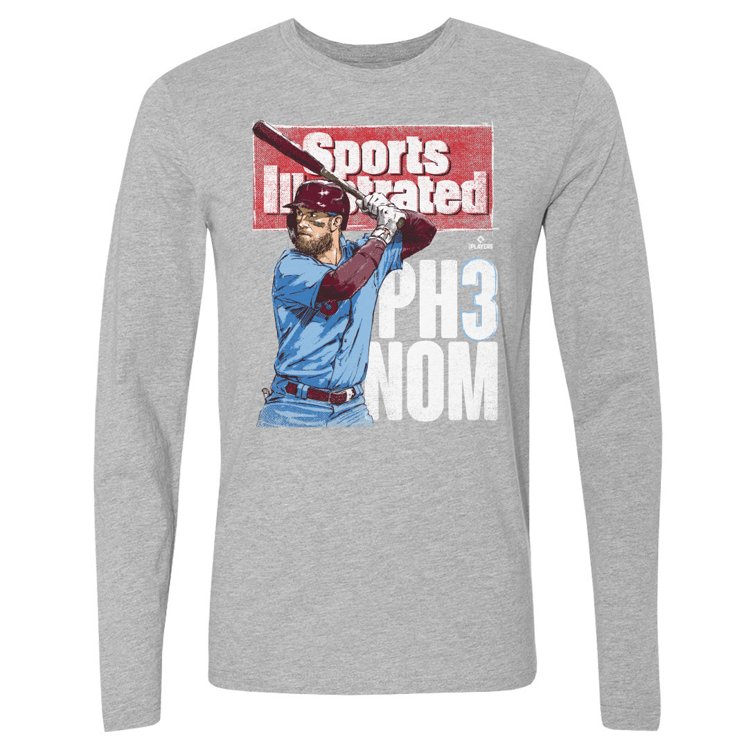 Bryce Harper Men's Long Sleeve T-Shirt | 500 LEVEL