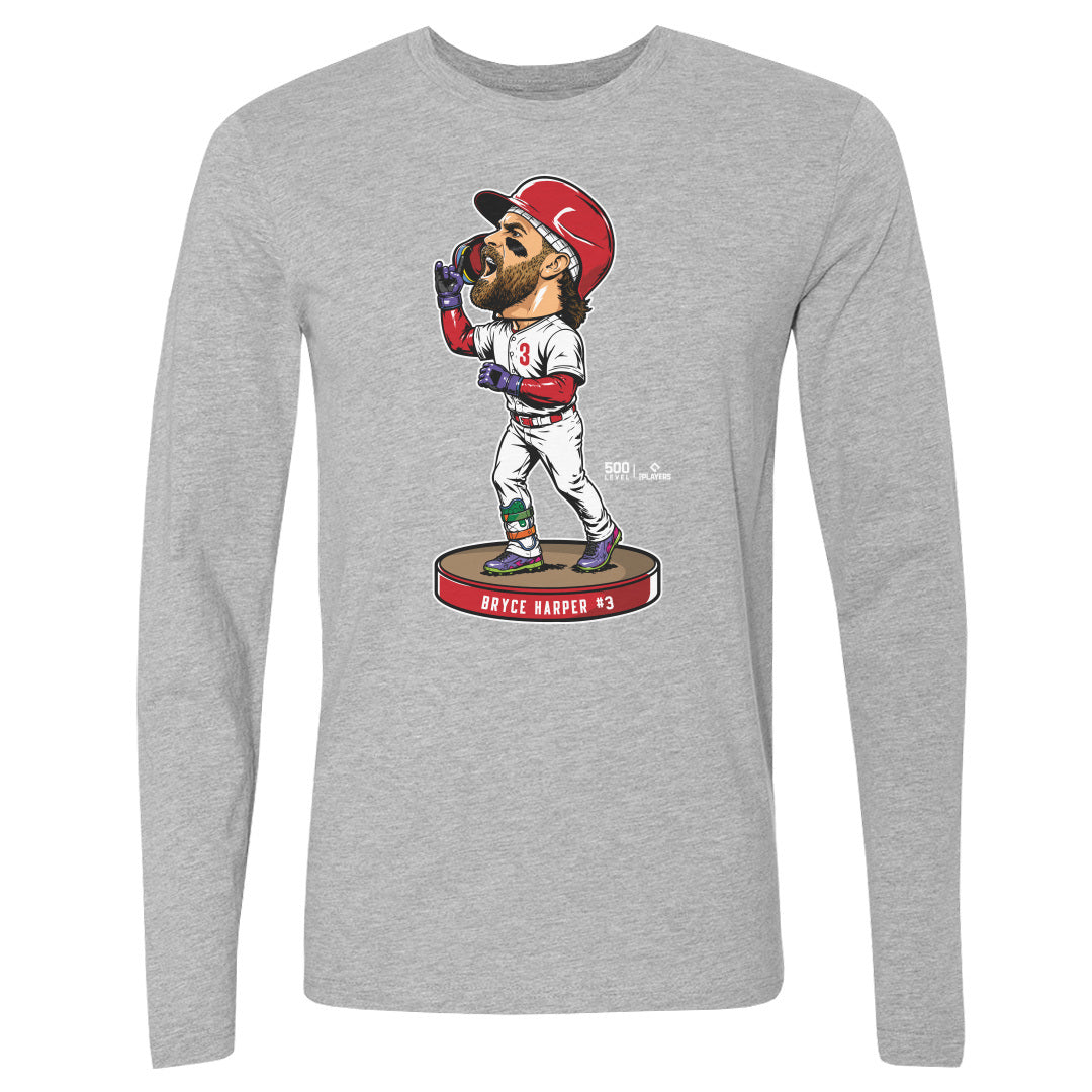 Bryce Harper Men's Long Sleeve T-Shirt | 500 LEVEL