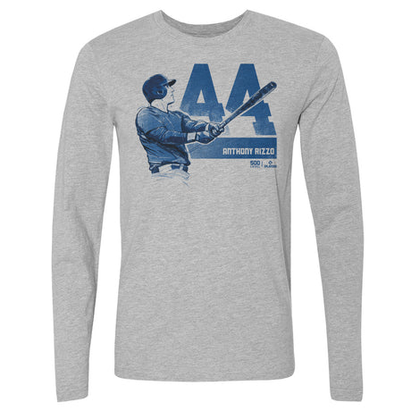 Anthony Rizzo Men's Long Sleeve T-Shirt | 500 LEVEL
