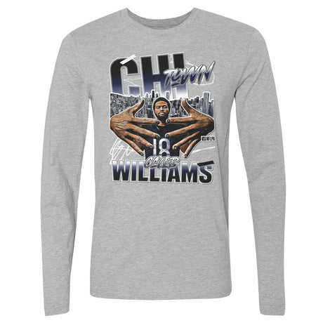 Caleb Williams Men's Long Sleeve T-Shirt | 500 LEVEL