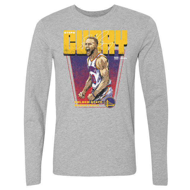 Steph Curry Men's Long Sleeve T-Shirt | 500 LEVEL