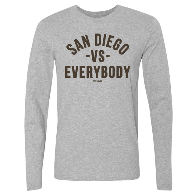San Diego Baseball Men's Long Sleeve T-Shirt | 500 LEVEL