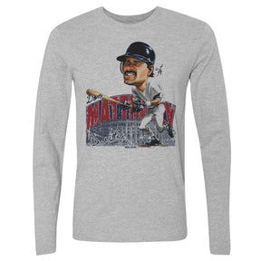 Don Mattingly Men's Long Sleeve T-Shirt | 500 LEVEL