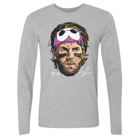 Bryce Harper Men's Long Sleeve T-Shirt | 500 LEVEL