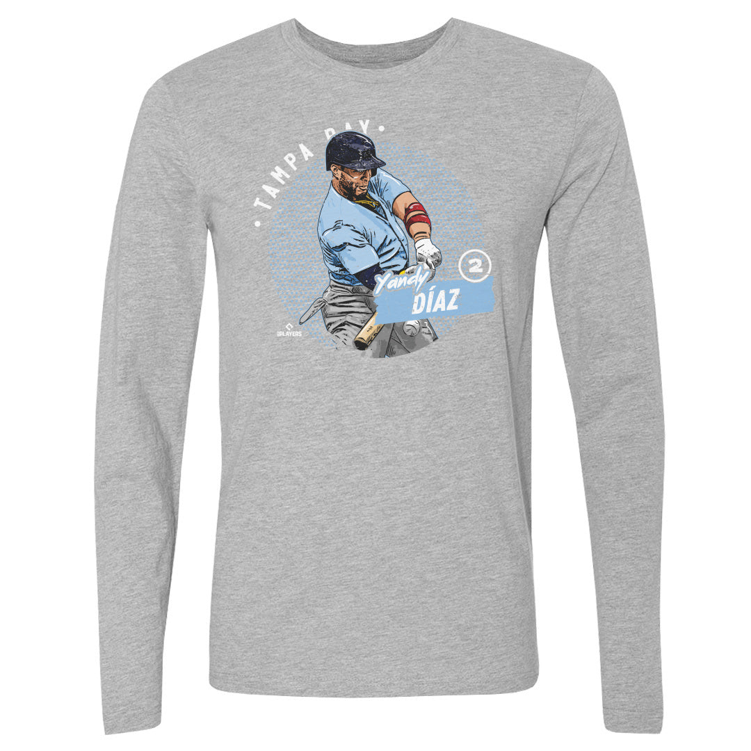 Yandy Diaz Men's Long Sleeve T-Shirt | 500 LEVEL