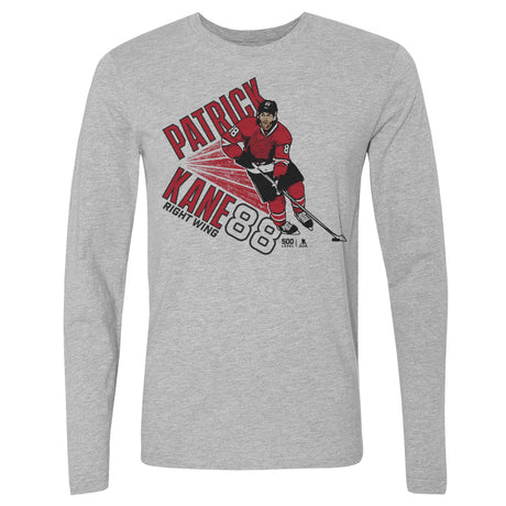 Patrick Kane Men's Long Sleeve T-Shirt | 500 LEVEL