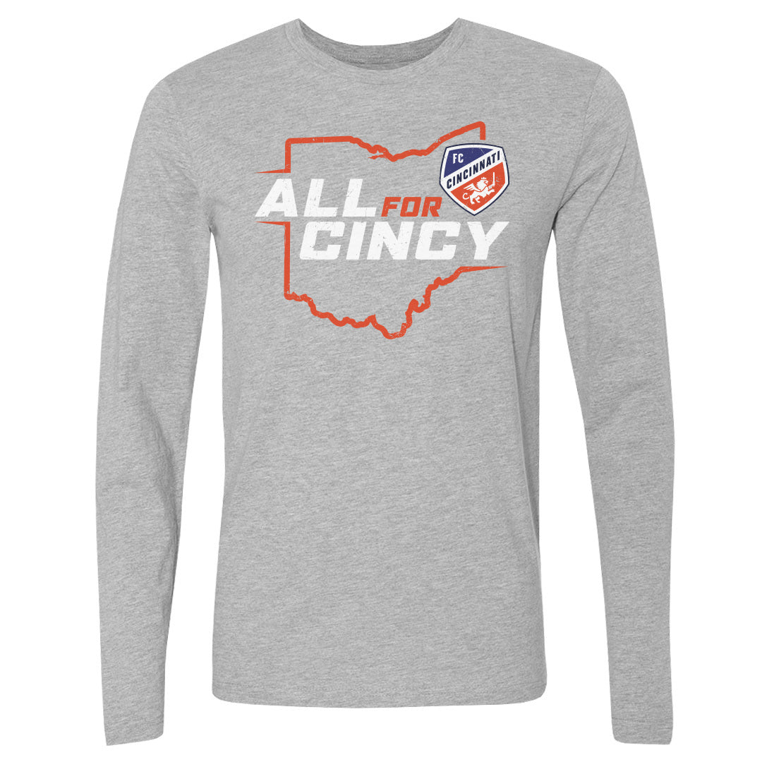 FC Cincinnati Men's Long Sleeve T-Shirt | 500 LEVEL