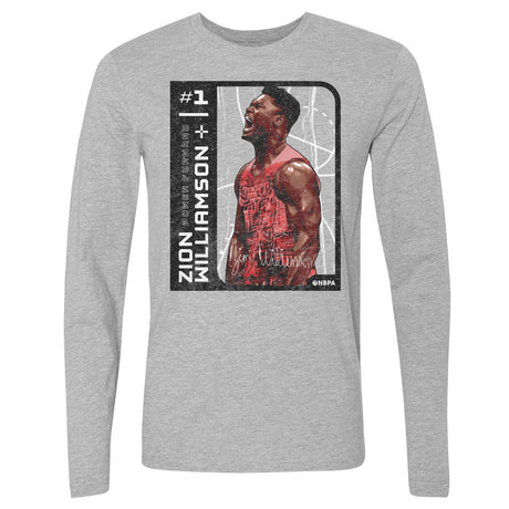 Zion Williamson Men's Long Sleeve T-Shirt | 500 LEVEL