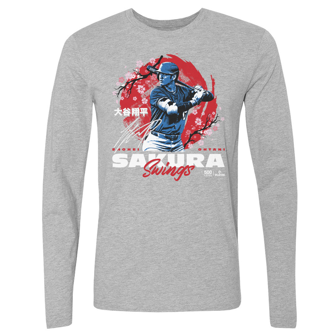 Shohei Ohtani Men's Long Sleeve T-Shirt | 500 LEVEL