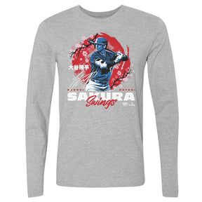 Shohei Ohtani Men's Long Sleeve T-Shirt | 500 LEVEL