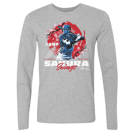 Shohei Ohtani Men's Long Sleeve T-Shirt | 500 LEVEL