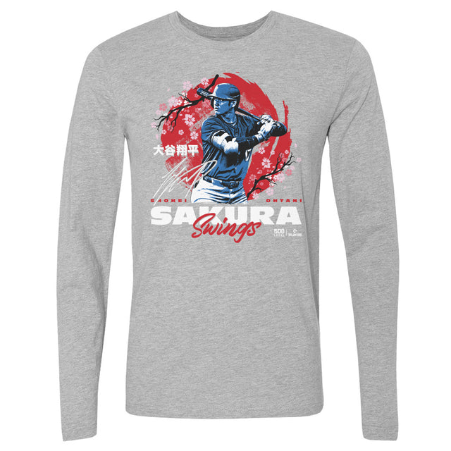 Shohei Ohtani Men's Long Sleeve T-Shirt | 500 LEVEL