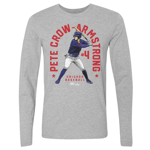 Pete Crow-Armstrong Men's Long Sleeve T-Shirt | 500 LEVEL