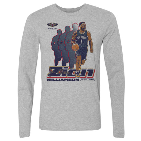 Zion Williamson Men's Long Sleeve T-Shirt | 500 LEVEL