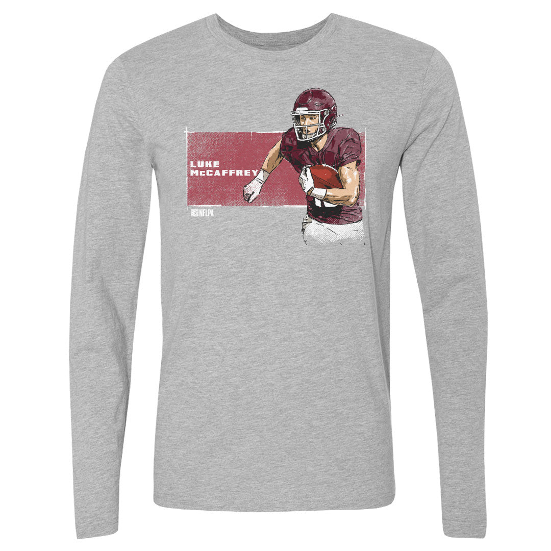 Luke McCaffrey Men's Long Sleeve T-Shirt | 500 LEVEL