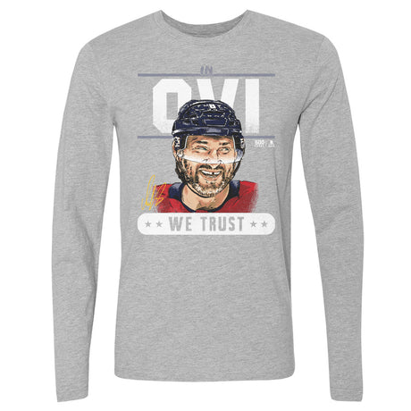 Alex Ovechkin Men's Long Sleeve T-Shirt | 500 LEVEL