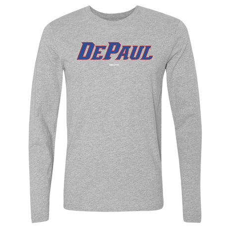 DePaul Blue Demons Men's Long Sleeve T-Shirt | 500 LEVEL