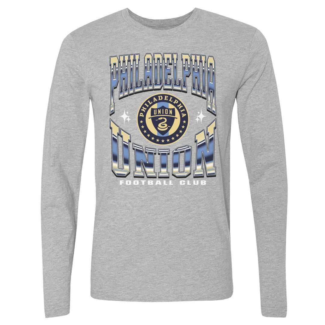 Philadelphia Union Men&#39;s Long Sleeve T-Shirt | 500 LEVEL
