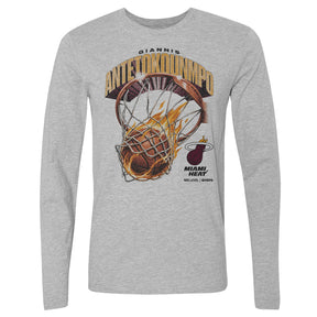 Giannis Antetokounmpo Men's Long Sleeve T-Shirt | 500 LEVEL