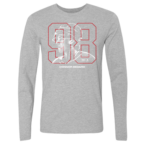 Connor Bedard Men's Long Sleeve T-Shirt | 500 LEVEL