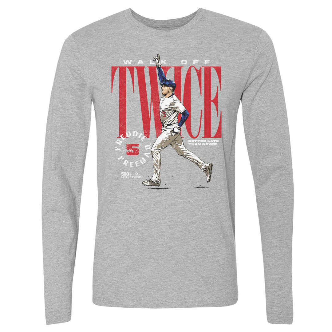 Freddie Freeman Men's Long Sleeve T-Shirt | 500 LEVEL