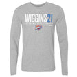 Aaron Wiggins Men's Long Sleeve T-Shirt | 500 LEVEL