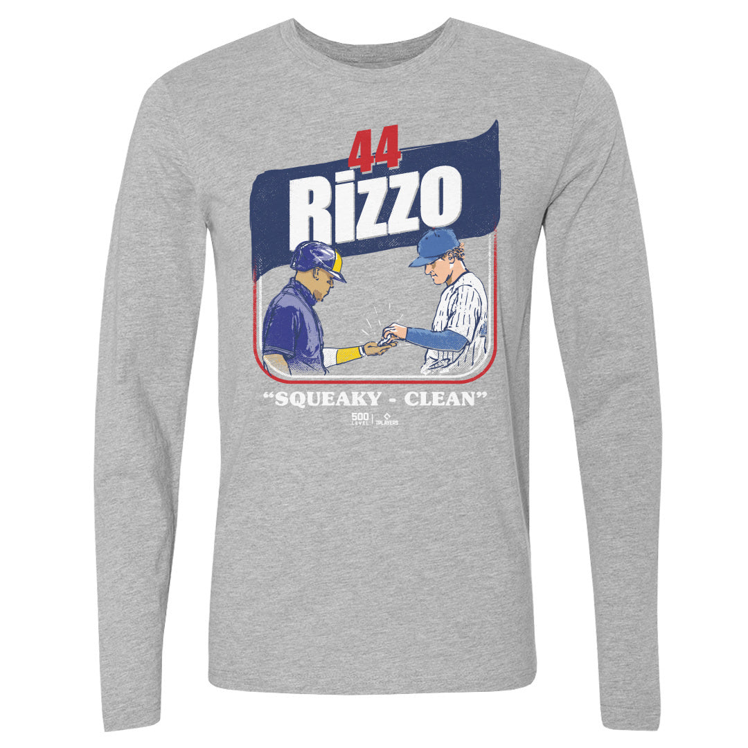 Anthony Rizzo Men's Long Sleeve T-Shirt | 500 LEVEL