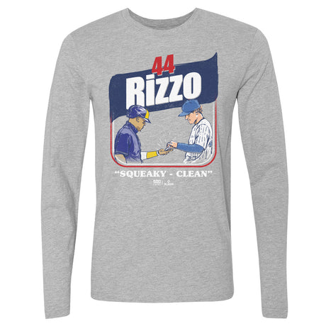 Anthony Rizzo Men's Long Sleeve T-Shirt | 500 LEVEL