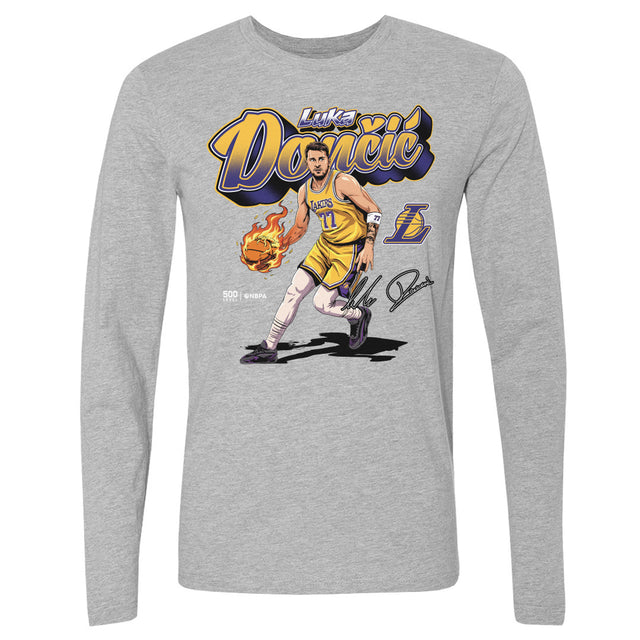 Luka Doncic Men's Long Sleeve T-Shirt | 500 LEVEL