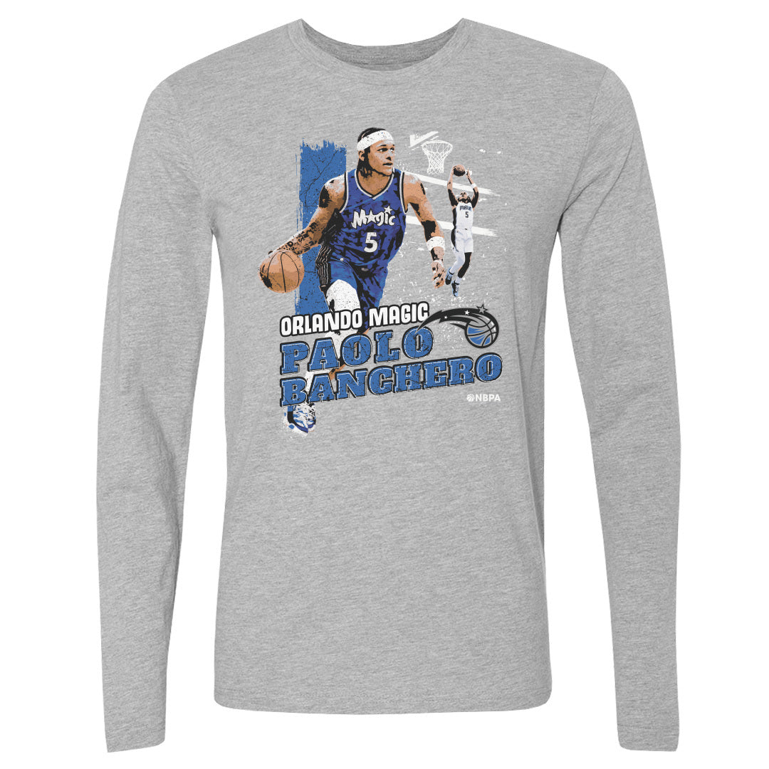 Paolo Banchero Men's Long Sleeve T-Shirt | 500 LEVEL