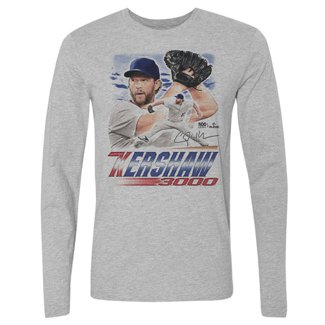 Clayton Kershaw Men's Long Sleeve T-Shirt | 500 LEVEL