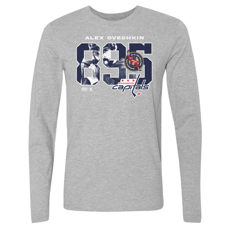 Alex Ovechkin Men's Long Sleeve T-Shirt | 500 LEVEL