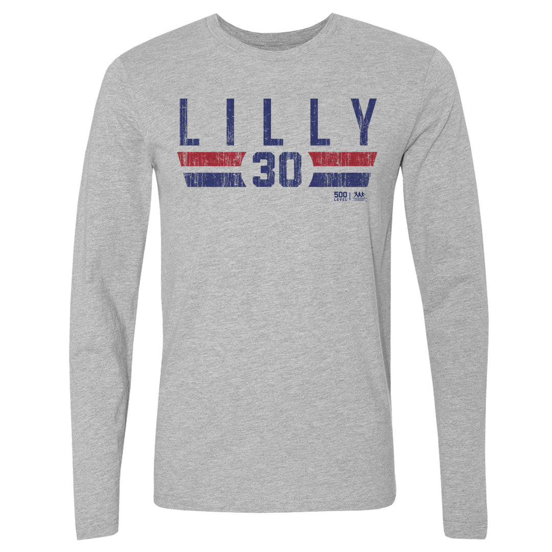 Ted Lilly Men's Long Sleeve T-Shirt | 500 LEVEL