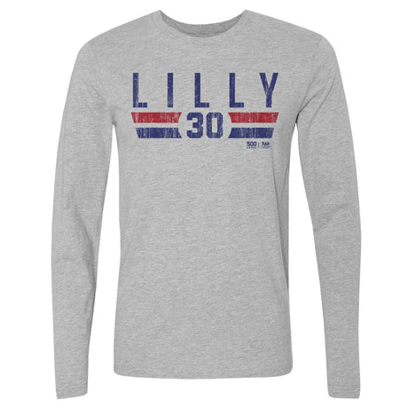 Ted Lilly Men's Long Sleeve T-Shirt | 500 LEVEL