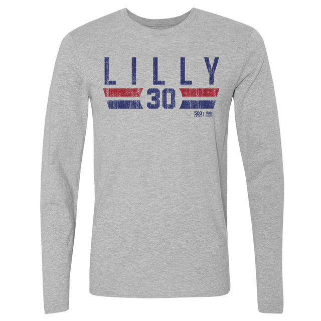 Ted Lilly Men's Long Sleeve T-Shirt | 500 LEVEL