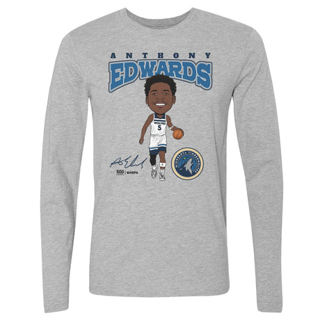 Anthony Edwards Men's Long Sleeve T-Shirt | 500 LEVEL