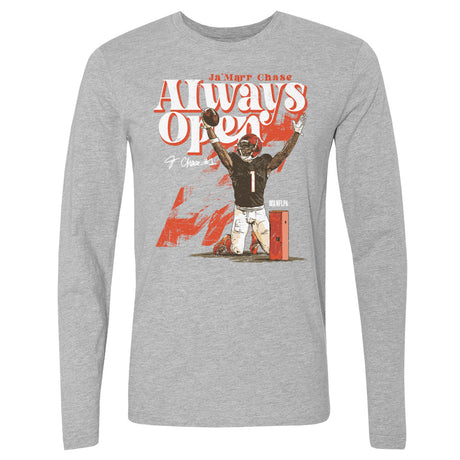 Ja'Marr Chase Men's Long Sleeve T-Shirt | 500 LEVEL