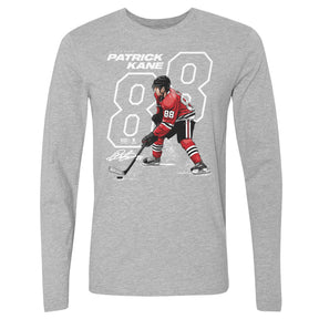 Patrick Kane Men's Long Sleeve T-Shirt | 500 LEVEL