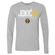 Nikola Jokic Men's Long Sleeve T-Shirt | 500 LEVEL