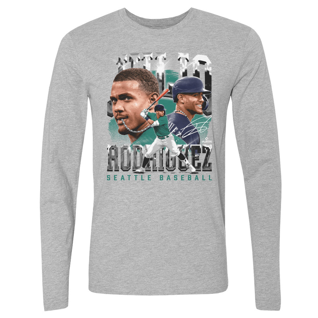 Julio Rodriguez Men's Long Sleeve T-Shirt | 500 LEVEL