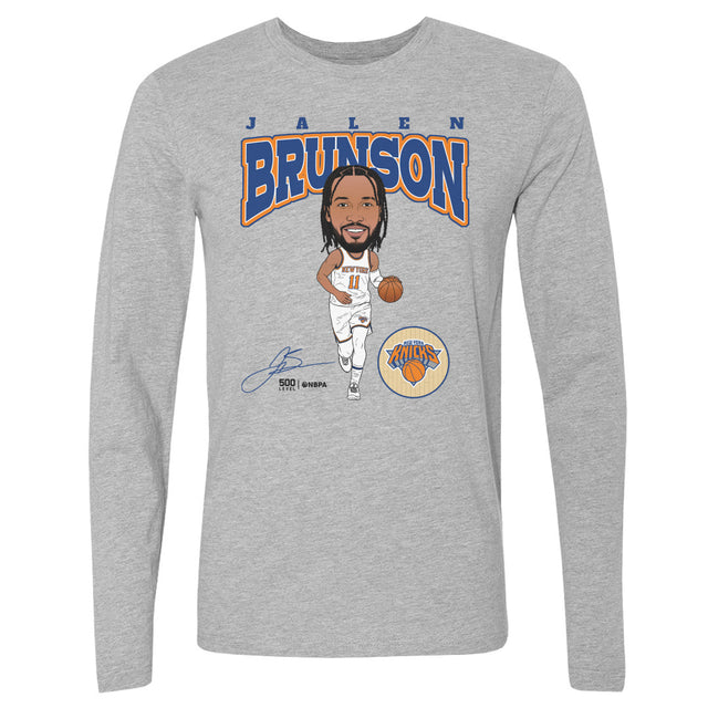 Jalen Brunson Men's Long Sleeve T-Shirt | 500 LEVEL