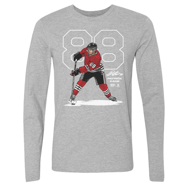 Patrick Kane Men's Long Sleeve T-Shirt | 500 LEVEL
